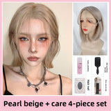 Load image into Gallery viewer, Xiaoyuan Exclusive - [Don't Eat Durian] Wig Women's Small Lace Short Hair One-size-fits-all Daily Full Headgear