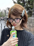 Load image into Gallery viewer, Wig female Korean warped daily Internet celebrity short hair live streaming host age reduction JK realistic bangs white full headgear