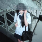 Load image into Gallery viewer, Princess Cut Wig Black Long Straight Jellyfish Head Lolita Ji Hair Full Headgear Female Qi Bangs COS Daily Japanese