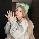 Load image into Gallery viewer, Former lace rice gray brown wig female daily Internet celebrity whole top long straight hair middle section new natural full headgear