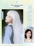 Load image into Gallery viewer, Angel White Long Cosplay Wig