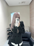 Load image into Gallery viewer, High-level pink wig female long straight hair y2k hottie full headgear lolitacos universal medium high-level jk