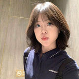 Load image into Gallery viewer, Komatsuna Japanese wig female short hair full head cover textured ironing French air bangs curly hair age-reducing hairstyle
