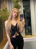 Load image into Gallery viewer, Internet celebrity wig women summer long straight hair Korean fashion rose with the same medium milk tea platinum medium long hair full headgear
