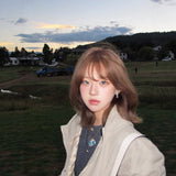Load image into Gallery viewer, Autumn Leaf Brown Short Cosplay Wig