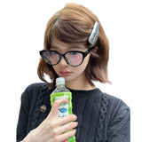 Load image into Gallery viewer, Wig female Korean warped daily Internet celebrity short hair live streaming host age reduction JK realistic bangs white full headgear