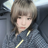 Load image into Gallery viewer, Siamese Cat Gradual Change Short Wig