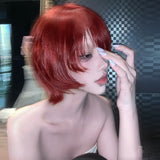 Load image into Gallery viewer, Chili Red Short Cosplay Wig