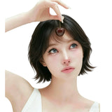 Load image into Gallery viewer, Japanese black natural high-level wig women's short hair two-dimensional COS warped head y2 daily k full wig