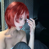 Load image into Gallery viewer, Chili Red Short Cosplay Wig