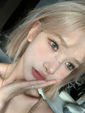 Load image into Gallery viewer, Wig female summer short hair beige new Bobo head age reduction shoulder imitation full real girl group full hood