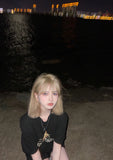 Load image into Gallery viewer, Wig female full head cover medium length short hair cute white collarbone hair tide natural Korean version JK
