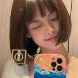 Load image into Gallery viewer, Short hair wig one-size-fits-all Bobo head full head cover female bobo Qi bangs Dora sister head universal cos