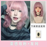 Load image into Gallery viewer, Fog Rose Powder Wolf Cut Mullet Wig