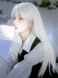Load image into Gallery viewer, Angel White Long Cosplay Wig