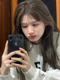 Load image into Gallery viewer, Wig female long hair natural lifelike long micro curly hair gray air bangs new hair cover Internet celebrity medium long hair