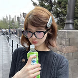 Load image into Gallery viewer, Wig female Korean warped daily Internet celebrity short hair live streaming host age reduction JK realistic bangs white full headgear