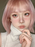 Load image into Gallery viewer, Light Pink Short Wig