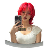 Load image into Gallery viewer, Flaming Red Short Cosplay Wig