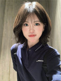 Load image into Gallery viewer, Komatsuna Japanese wig female short hair full head cover textured ironing French air bangs curly hair age-reducing hairstyle