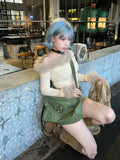 Load image into Gallery viewer, Small fry blue wig short hair full head female hottie y2k girl group Bobo head lolita light blue whole top