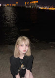 Load image into Gallery viewer, Wig female full head cover medium length short hair cute white collarbone hair tide natural Korean version JK