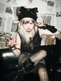 Load image into Gallery viewer, Wig female long hair Siamese cat gradual change Gothic Paris painting dye long straight hair wig cover simulation full head cover