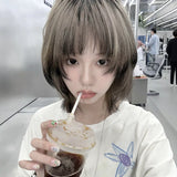 Load image into Gallery viewer, Siamese Cat Gradual Change Short Wig