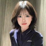 Load image into Gallery viewer, Komatsuna Japanese wig female short hair full head cover textured ironing French air bangs curly hair age-reducing hairstyle