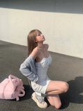 Load image into Gallery viewer, Brown wig female long straight hair versatile Korean fluffy natural long straight hair daily face trimming jk full head wig