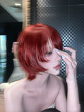 Load image into Gallery viewer, Chili Red Short Cosplay Wig
