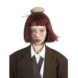 Load image into Gallery viewer, Mermaid Red Straight Bob Wig