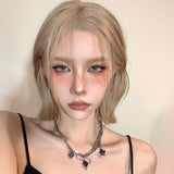 Load image into Gallery viewer, Xiaoyuan Exclusive - [Don't Eat Durian] Wig Women's Small Lace Short Hair One-size-fits-all Daily Full Headgear