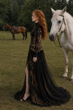 Load image into Gallery viewer, Alessia Boho Wedding Dress, Ethereal Bridal Gown for Outdoor Ceremony image 4