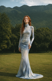 Load image into Gallery viewer, Alina Off Shoulder Wedding Dress, Modern Corset Bridal Gown with Sculpted Fit image 1