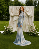Load image into Gallery viewer, Alina Off Shoulder Wedding Dress, Modern Corset Bridal Gown with Sculpted Fit image 2