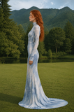 Load image into Gallery viewer, Alina Off Shoulder Wedding Dress, Modern Corset Bridal Gown with Sculpted Fit image 3