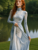 Load image into Gallery viewer, Alina Off Shoulder Wedding Dress, Modern Corset Bridal Gown with Sculpted Fit image 5
