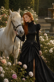 Load image into Gallery viewer, Bellamy Long Sleeve Wedding Dress, Modest Bridal Gown with Elegant Train image 6