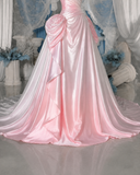 Load image into Gallery viewer, Bellamy Romantic Lace Wedding Dress, Elegant A-Line Bridal Gown with Soft Train image 2