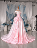 Load image into Gallery viewer, Bellamy Romantic Lace Wedding Dress, Elegant A-Line Bridal Gown with Soft Train image 5