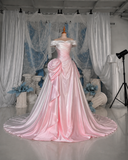 Load image into Gallery viewer, Bellamy Romantic Lace Wedding Dress, Elegant A-Line Bridal Gown with Soft Train image 7