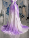 Load image into Gallery viewer, Brielle Romantic Lace Wedding Dress, Elegant A-Line Bridal Gown with Soft Train image 2
