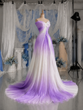 Load image into Gallery viewer, Brielle Romantic Lace Wedding Dress, Elegant A-Line Bridal Gown with Soft Train image 5