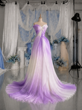 Load image into Gallery viewer, Brielle Romantic Lace Wedding Dress, Elegant A-Line Bridal Gown with Soft Train image 6