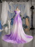 Load image into Gallery viewer, Brielle Romantic Lace Wedding Dress, Elegant A-Line Bridal Gown with Soft Train image 7