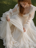 Load image into Gallery viewer, Celine Off Shoulder Wedding Dress, Modern Corset Bridal Gown with Sculpted Fit image 4