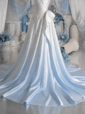 Load image into Gallery viewer, Coralie Off Shoulder Wedding Dress, Modern Corset Bridal Gown with Sculpted Fit image 2