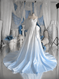 Load image into Gallery viewer, Coralie Off Shoulder Wedding Dress, Modern Corset Bridal Gown with Sculpted Fit image 5