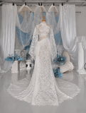 Load image into Gallery viewer, Cressida Off Shoulder Wedding Dress, Modern Corset Bridal Gown with Sculpted Fit image 6